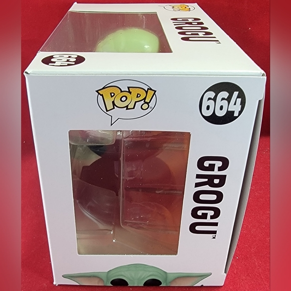 Grogu funko # 664 (nib) with pop protector - Picture 5 of 7